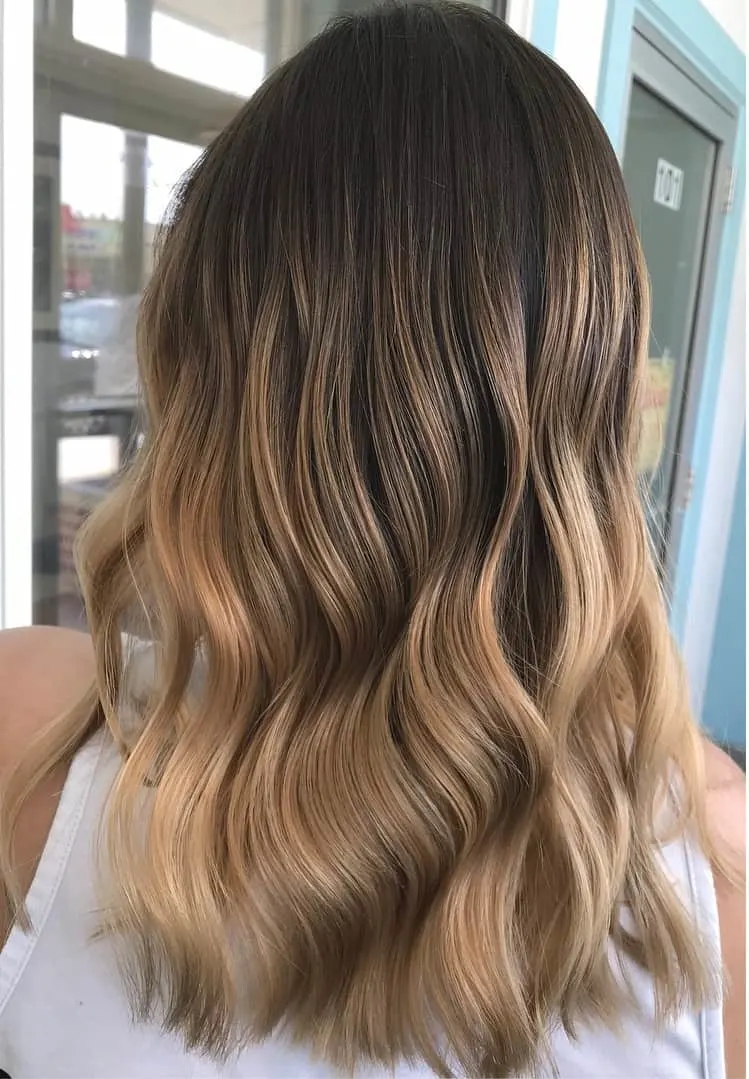 butterscotch ombre