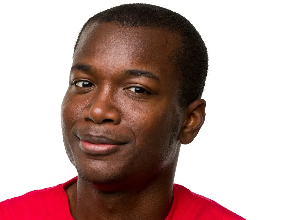 buzz cut for black men with receding hairline