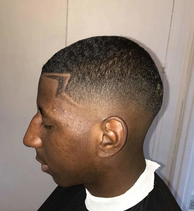 buzz cut styles for black men 