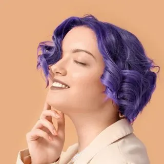 can someone be born with natural purple hair
