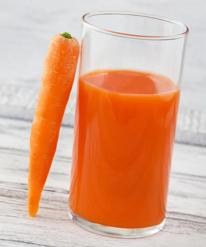 carrot juice as natural alternative to chemical hair dye