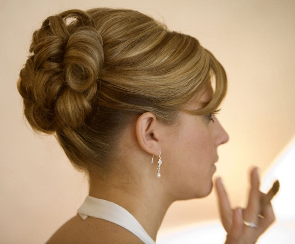 Medium Hairstyles Updo