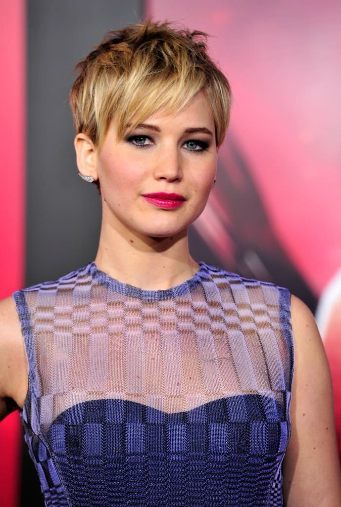 celebrity short hairstyle