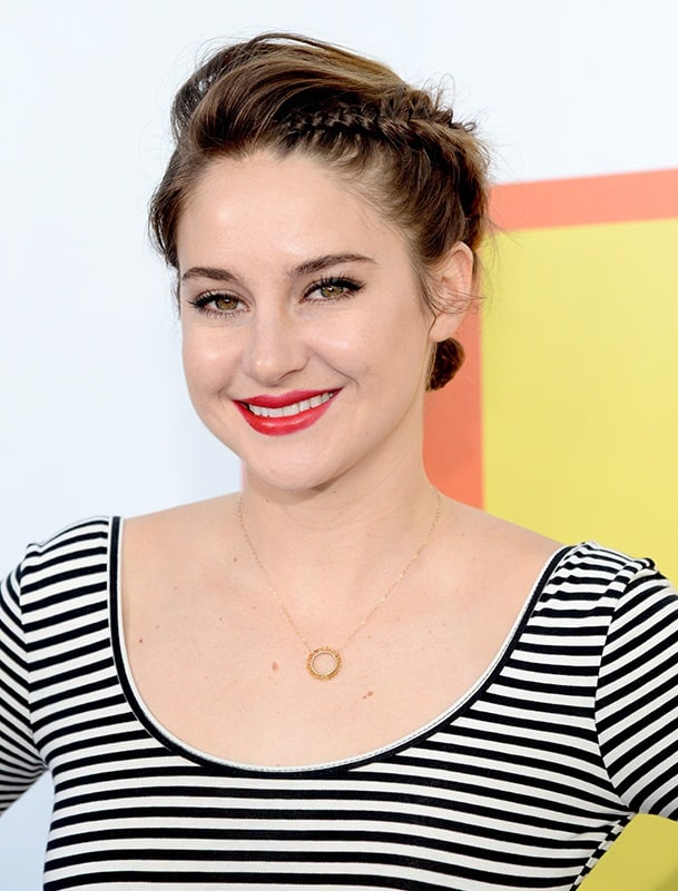 celebrity short hairstyle - Shailene Woodley