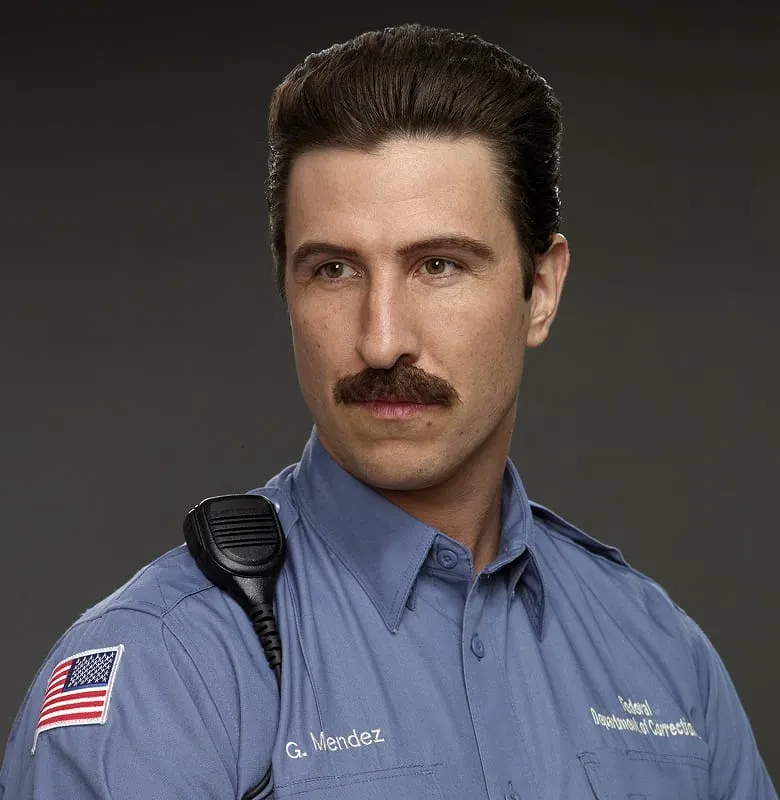 character with mustache - George Pornstache Mendez