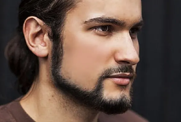  Chin Curtain beard idea for men 