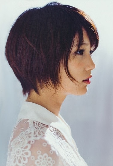 pixie cut for chinese women