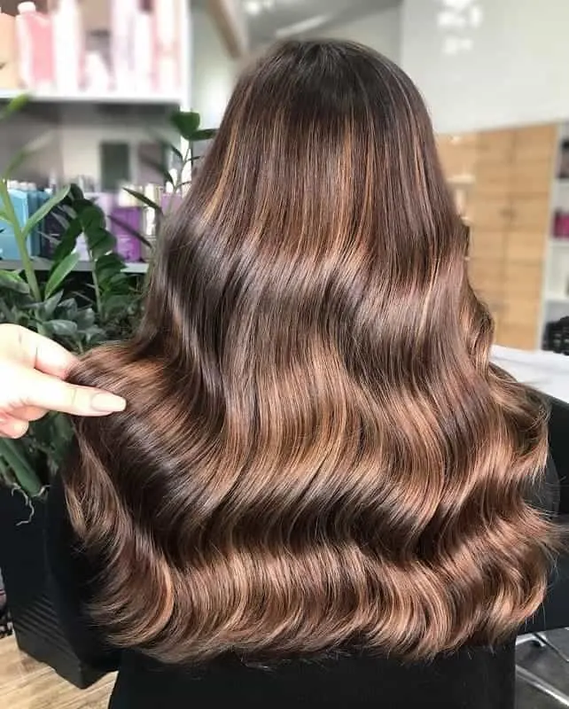 Chocolate Brown Balayage Hair