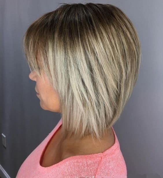 choppy layered bob