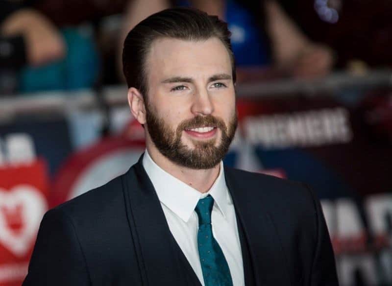 Chris Evans beard style