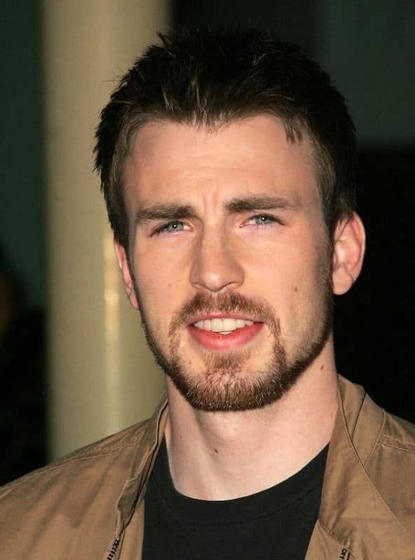 Chris Evans Beard Styles