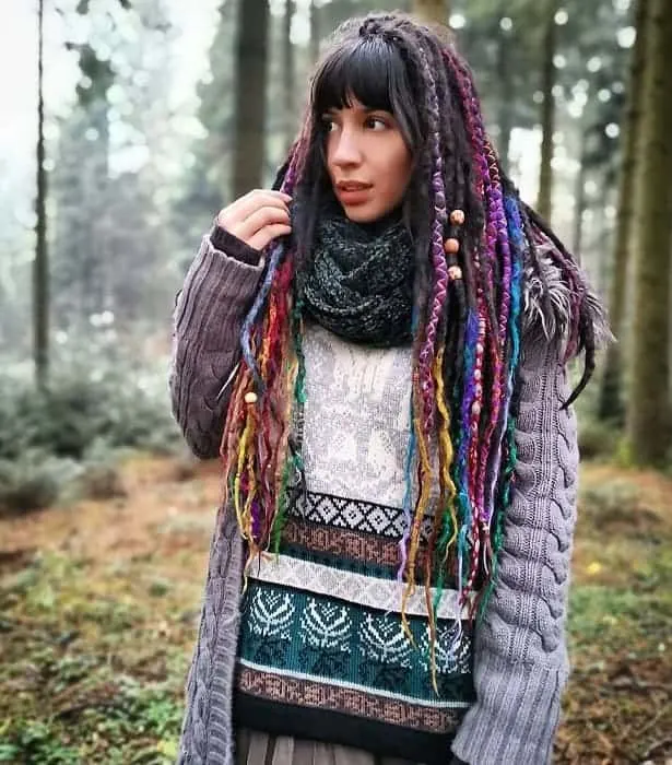 dyed dreads for women