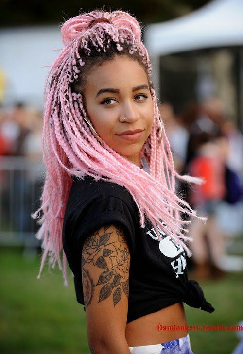 10 Epic Colorful Box Braids To Spice It Up – HairstyleCamp