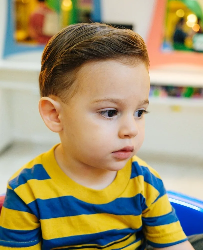 comb over haircut for 2 year old boys