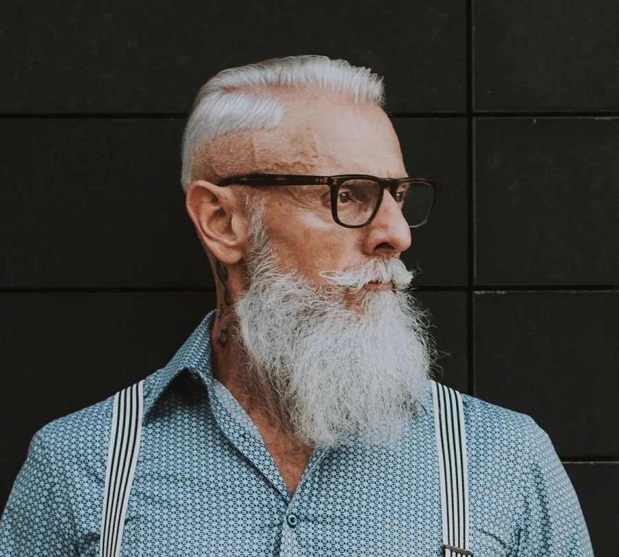 comb over haircut for men over 70