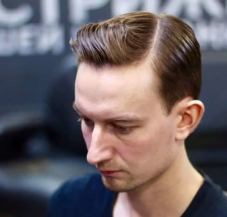 guy with comb over haircut