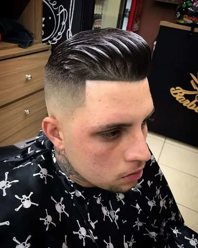 comb over fade haircuts for men