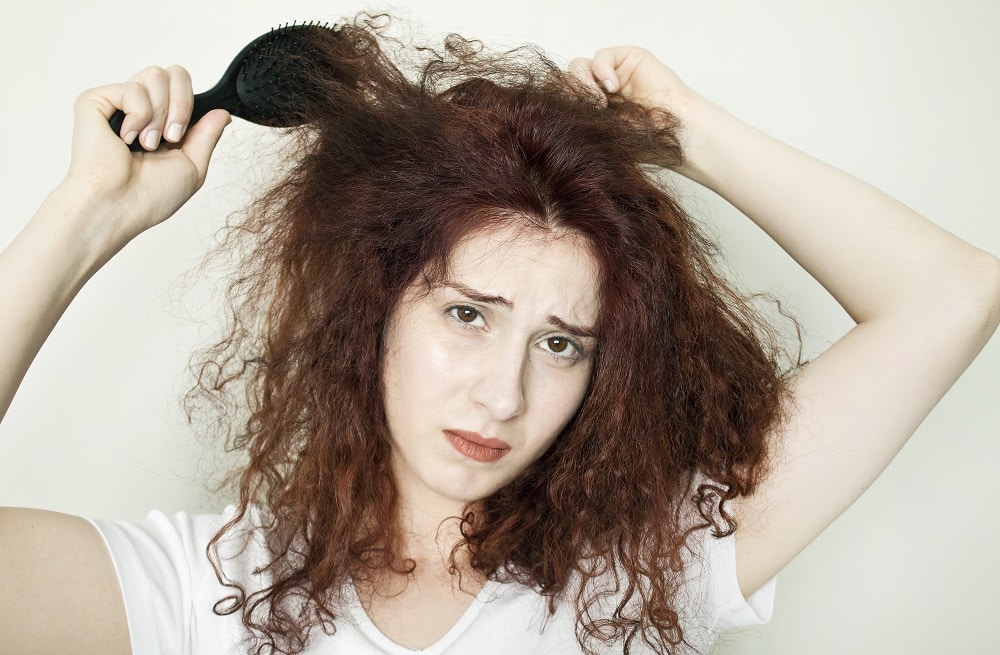 Disadvantages of thinning hair - cause frizzy hair