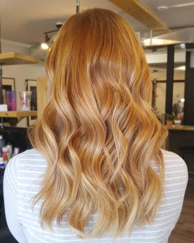 best copper blonde hairstyles for women