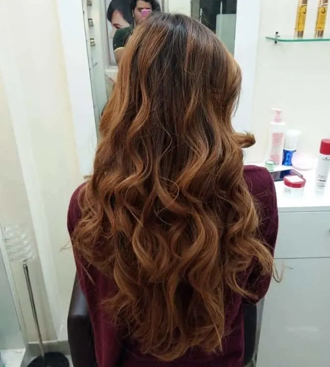 copper blonde highlights 