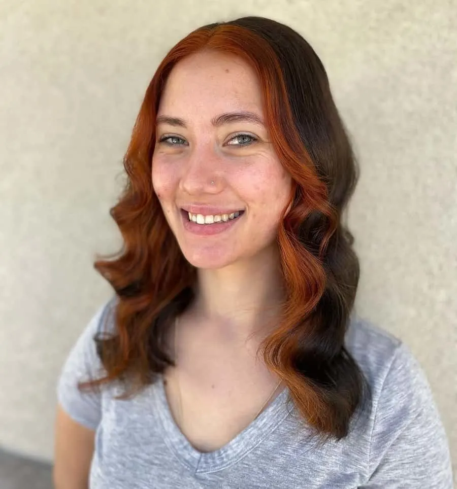 copper halo highlights