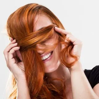 copper highlights for women