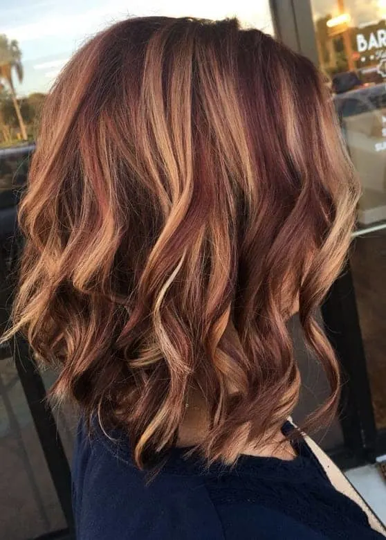 Chunky Copper Highlights
