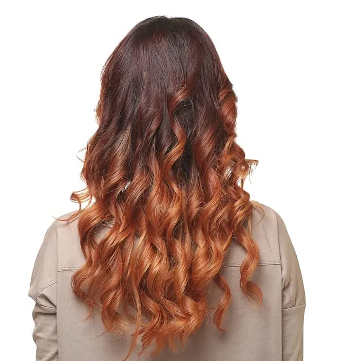 copper ombre