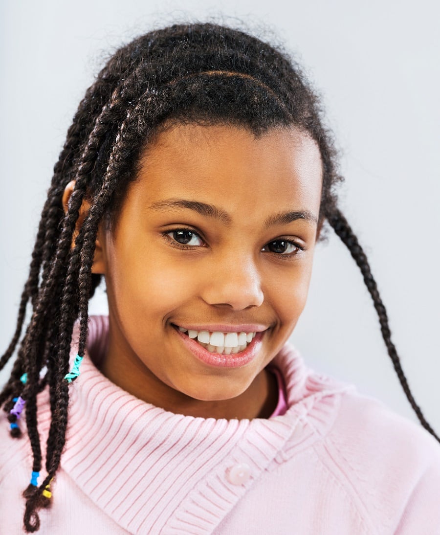 10 Cute Braided Hairstyles For Black Teenage Girls – HairstyleCamp