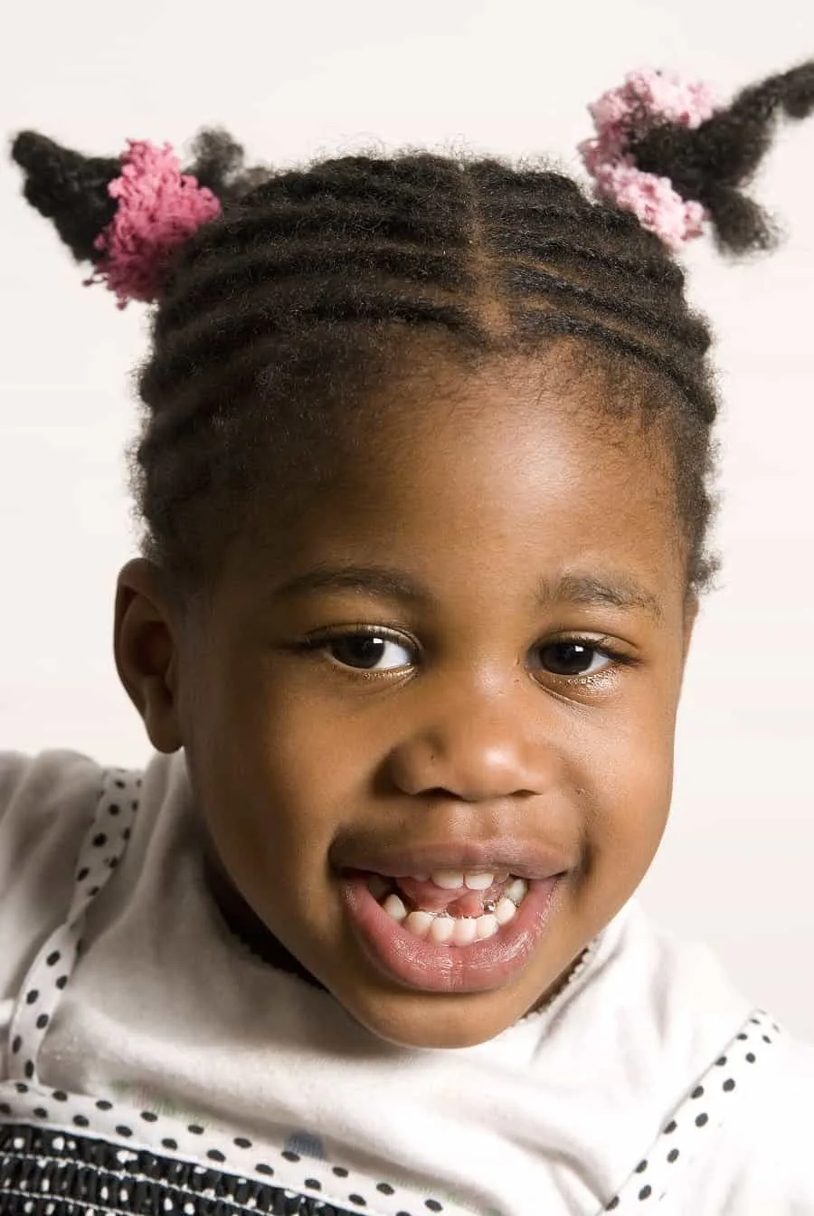 cornrow braids for kids