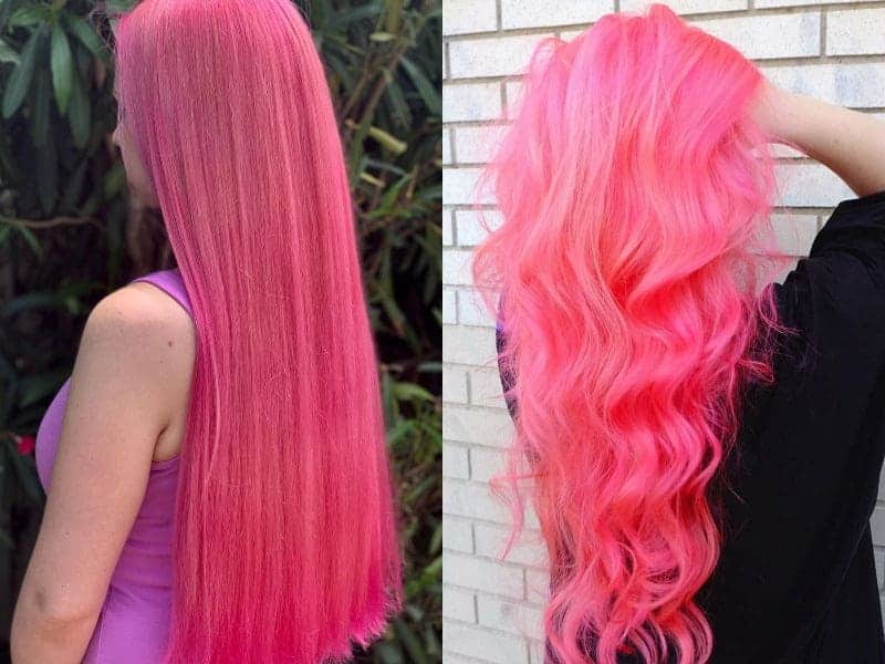Cotton Candy Pink Hair