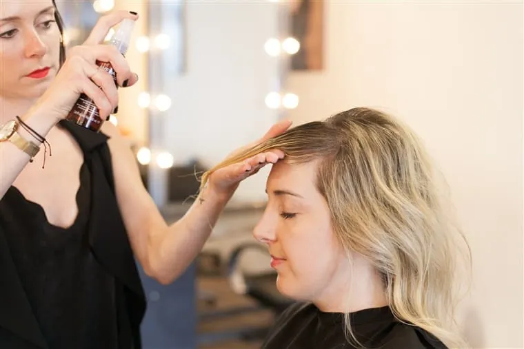 how to style bangs with a cowlick