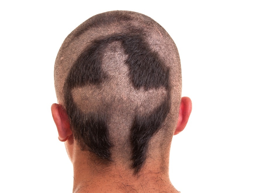 crazy haircut for men