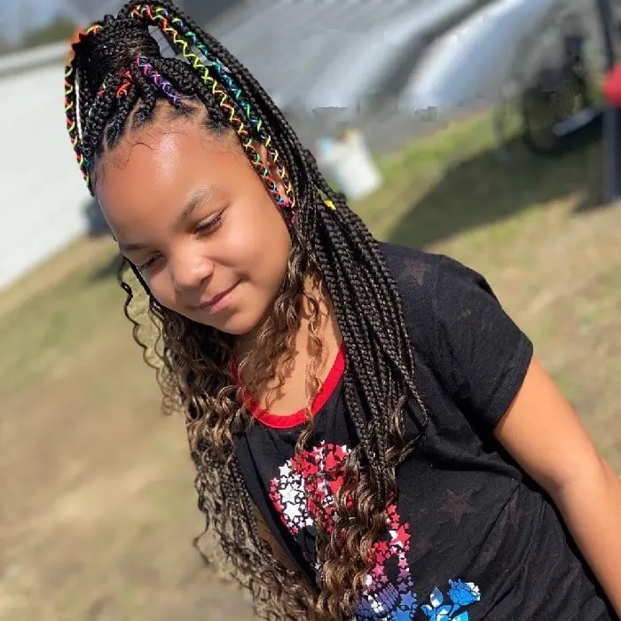 crochet box braids for kids