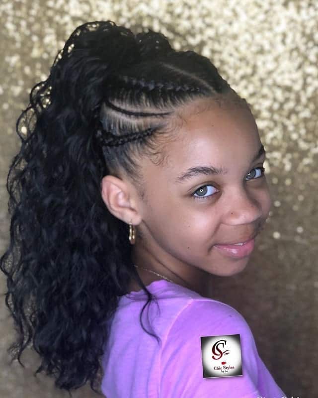 50 Enthralling Crochet Braids for Kids to Try - HairstyleCamp