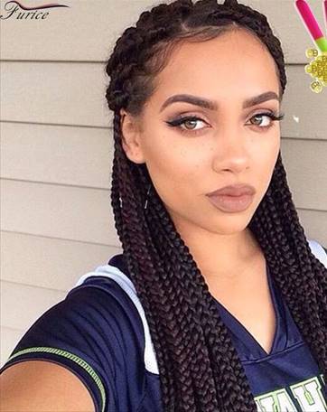 crochet box braids hairstyle