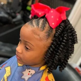 crochet braids hairstyle for kids