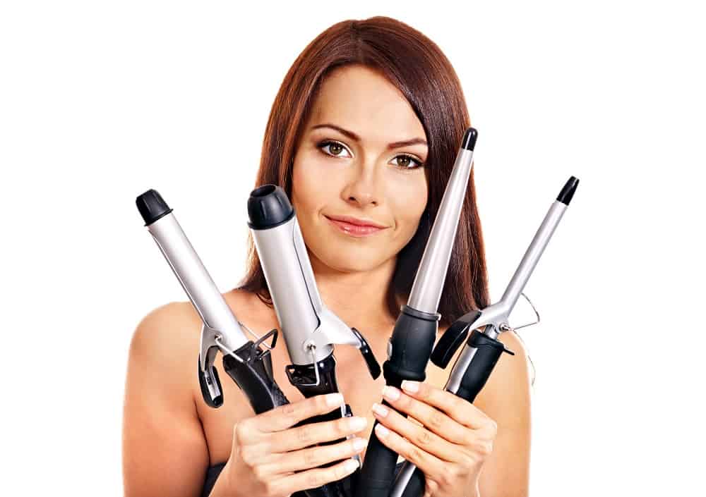 curling iron sizes and shapes