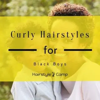 curly haircut ideas for black boys