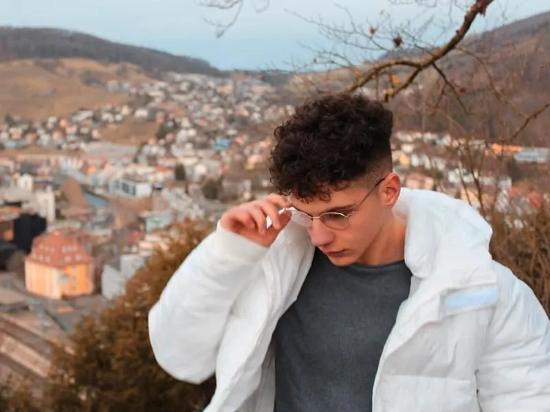 haircuts for boys with curly hair