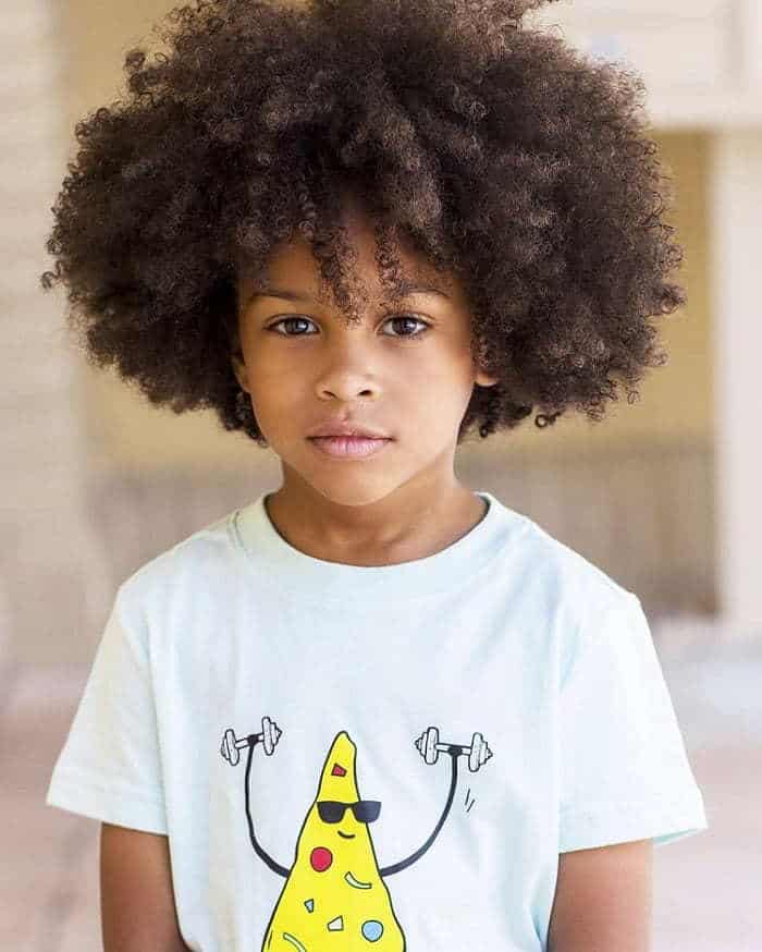 afro for little boys