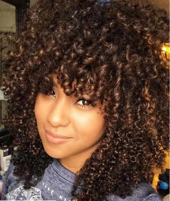 Top 32 Curly Chocolate Brown Hair With Caramel Highlights Update