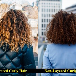 Differences Between Layered and Non-Layered Curly Hair