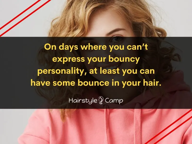 quotes on curly hair