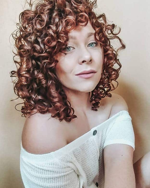 60 Best Curly Hairstyles With Bangs To Try In 2020