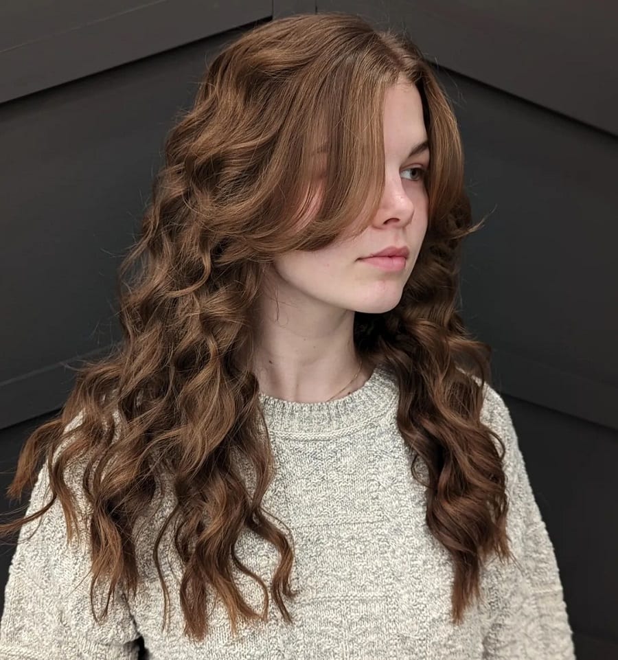 How To Cut Curtain Bangs Curly Hair Infoupdate How To Cut Curtain Bangs Curly Hair Infoupdate
