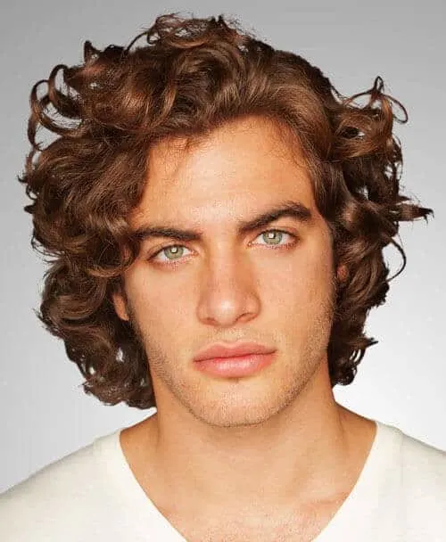 medium curly bob hairstyles for men 