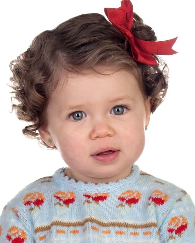 curly hairstyle for toddler girl