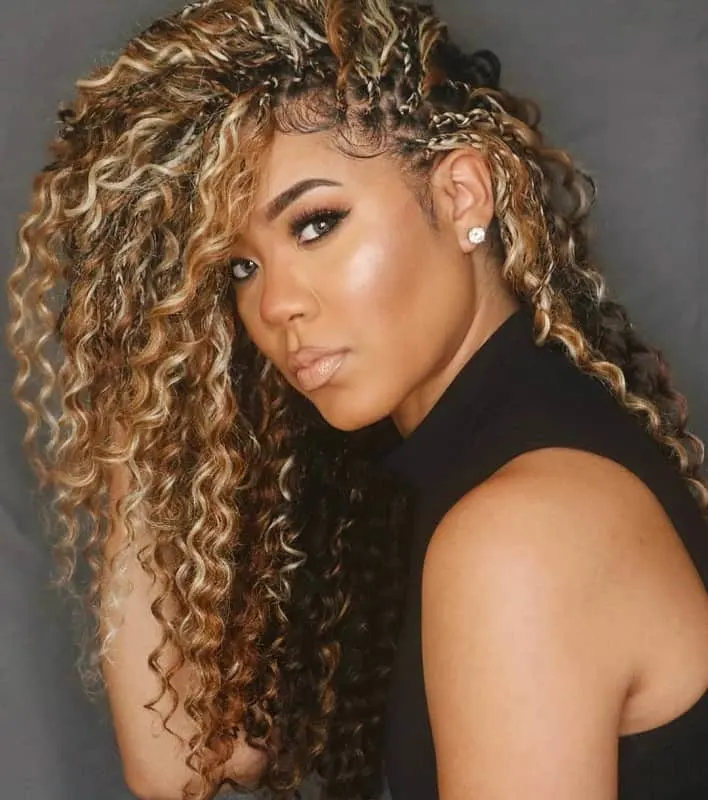 50 Incredible Braids for Curly Hair (2023 Trends)