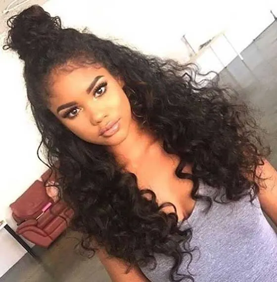 big body curly perm for black hair